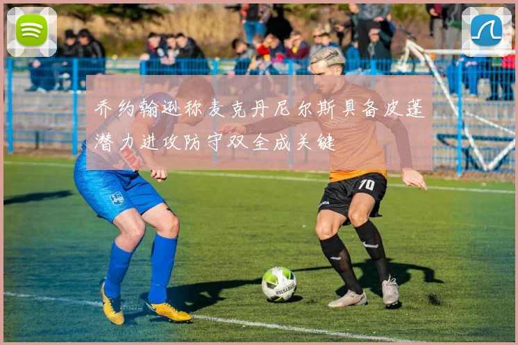乔约翰逊称麦克丹尼尔斯具备皮蓬潜力进攻防守双全成关键